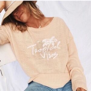 🌴beachly Tropical Vibes Sweater